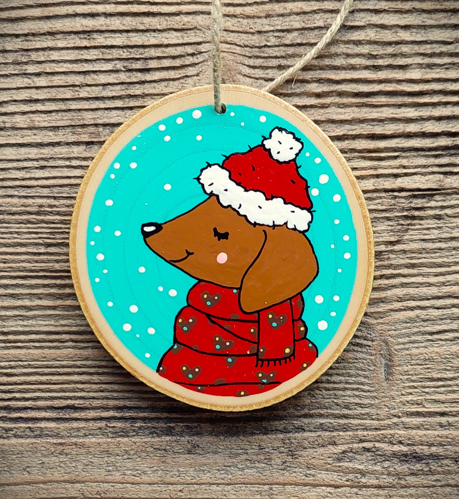 Alles für den Weihnachtsdackel